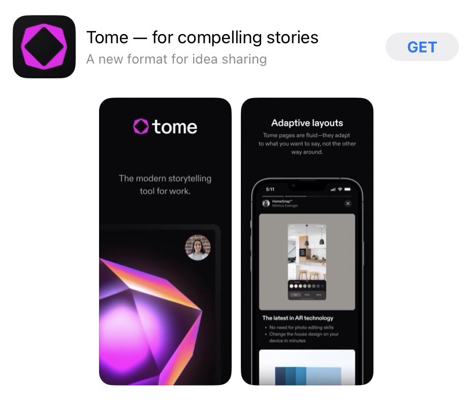 เครื่องมือ AI Tome.app (สร้างงานนำเสนอ)