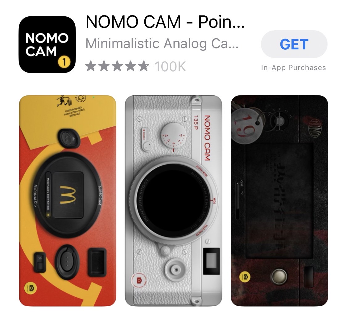 รวม 7 แอปกล้องฟิล์ม 2023 มีติดเครื่องไว้ ได้รูปปังแน่นอน Nomo CAM